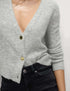 Marks & Spencer "V-Neck Cropped Cardigan with Alpaca"